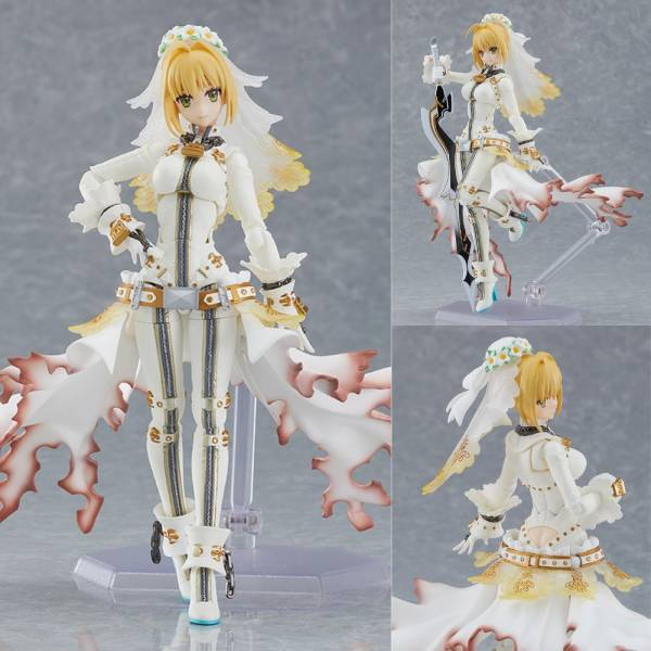 【台中金曜】店鋪現貨 代理版 Figma 559 Fate FGO Saber 尼祿 克勞狄烏斯 花嫁 新娘拘束服