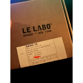 【Le Labo】專櫃正貨 東京香 香水實驗室 東京10 GAIAC10 東京癒創木 2ML 分享香 香水