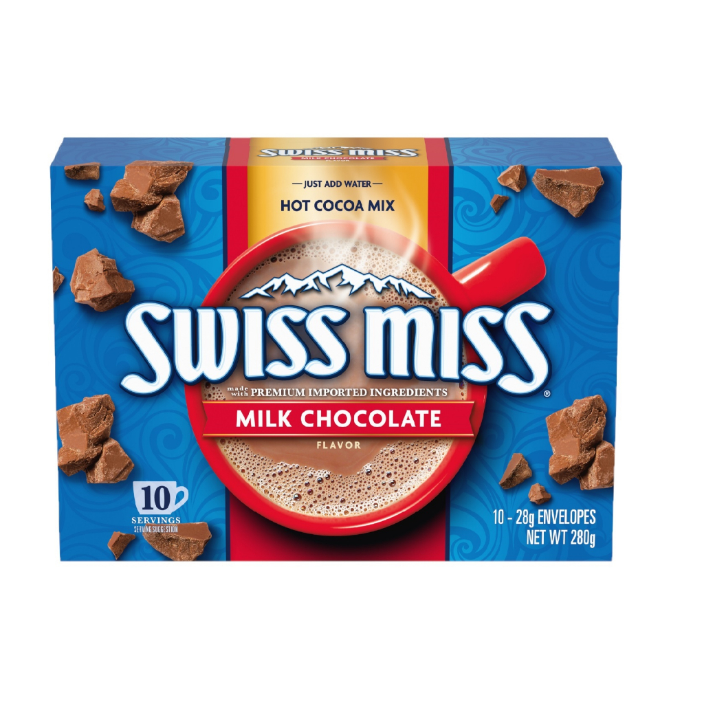 《Swiss Miss》熱可可粉-牛奶巧克力(28g*10包)