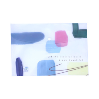 『倉庫出清品』小貝殼A4文件袋-彩色系列