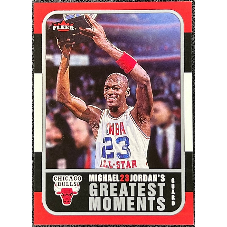 NBA 球員卡 Michael Jordan 2006-07 Fleer Greatest Moments