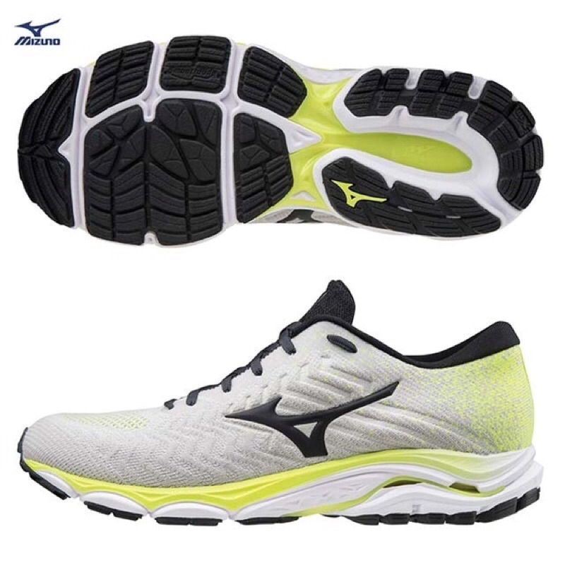 Mizuno WAVE INSPIRE 16 WAVEKNIT 男鞋 慢跑 路跑