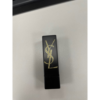 YSL奢華緞面唇膏 Rouge Pur Couture lipstick 52金燦限定版 3.8g 二手 九成新