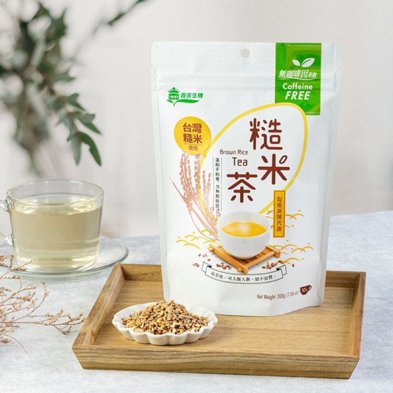 【義美生機】台灣糙米茶200g