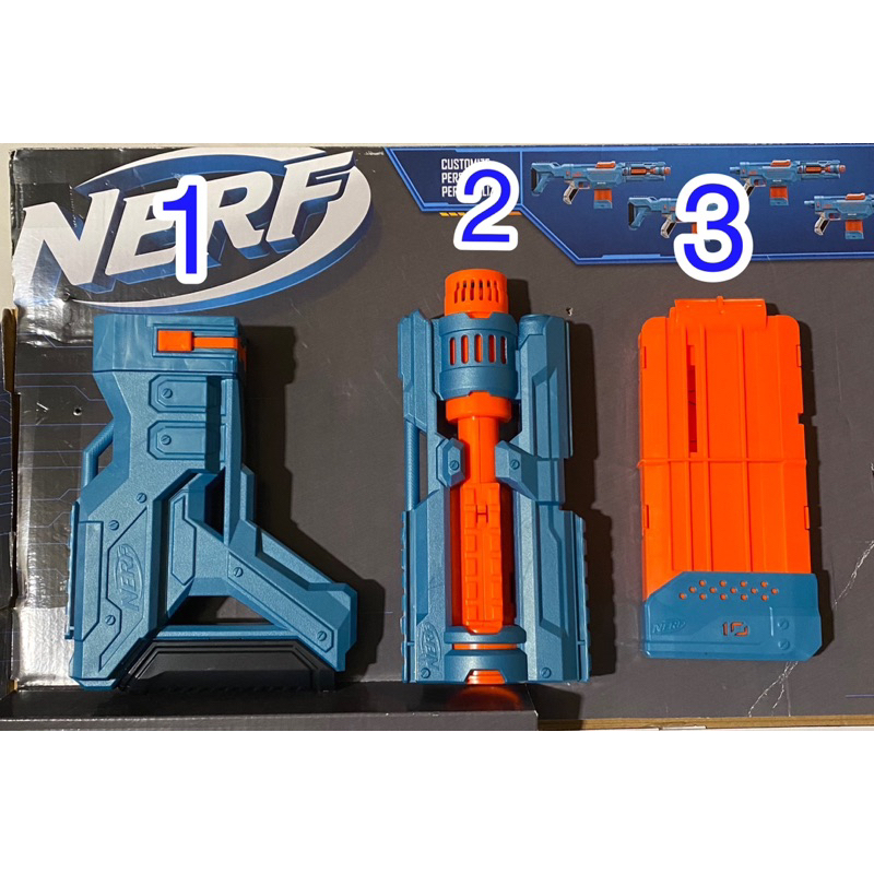 蝦皮最便宜 NERF 菁英2.0 拆賣 全新配件 nerf全新配件 nerf原廠配件 nerf彈夾 nerf擊鏡