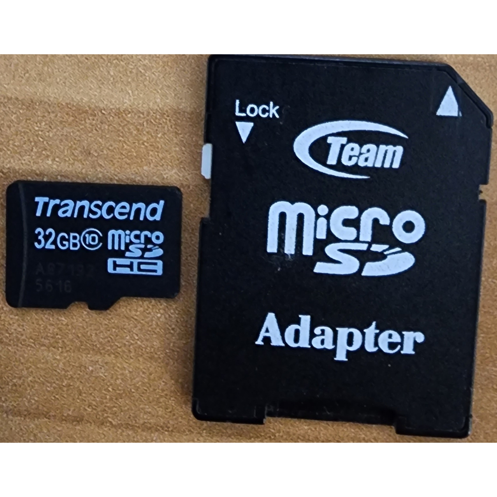 廉售 二手 創見 Transcend Micro SD SDHC C10 32G 32GB 記憶卡 贈轉卡