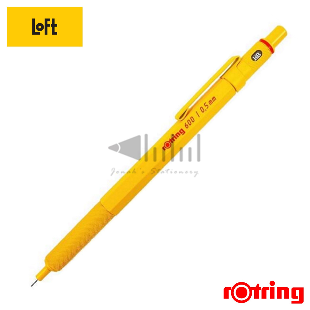 【台日文具】絕對稀少 數量限定 日本 rOtring 600 經典製圖鉛筆 LoFt 黃色 2023年 復刻版 再販售品