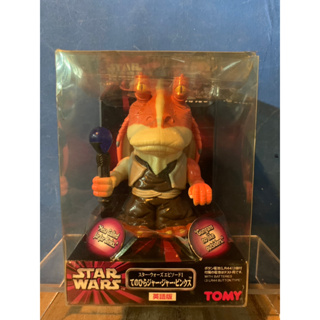 TOMY 星際大戰 STAR WARS 恰恰.賓克斯 聲光公仔(未測試電子功能)