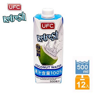 現貨免運 UFC 100%椰子水 500ml x 12 公司貨