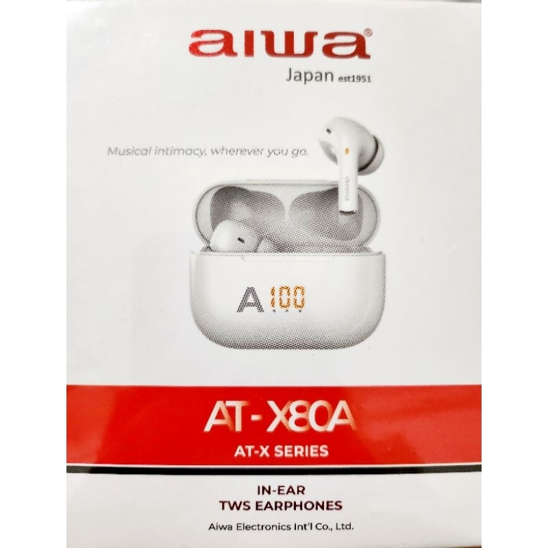 aiwa AT-X80A全新耳機，免運