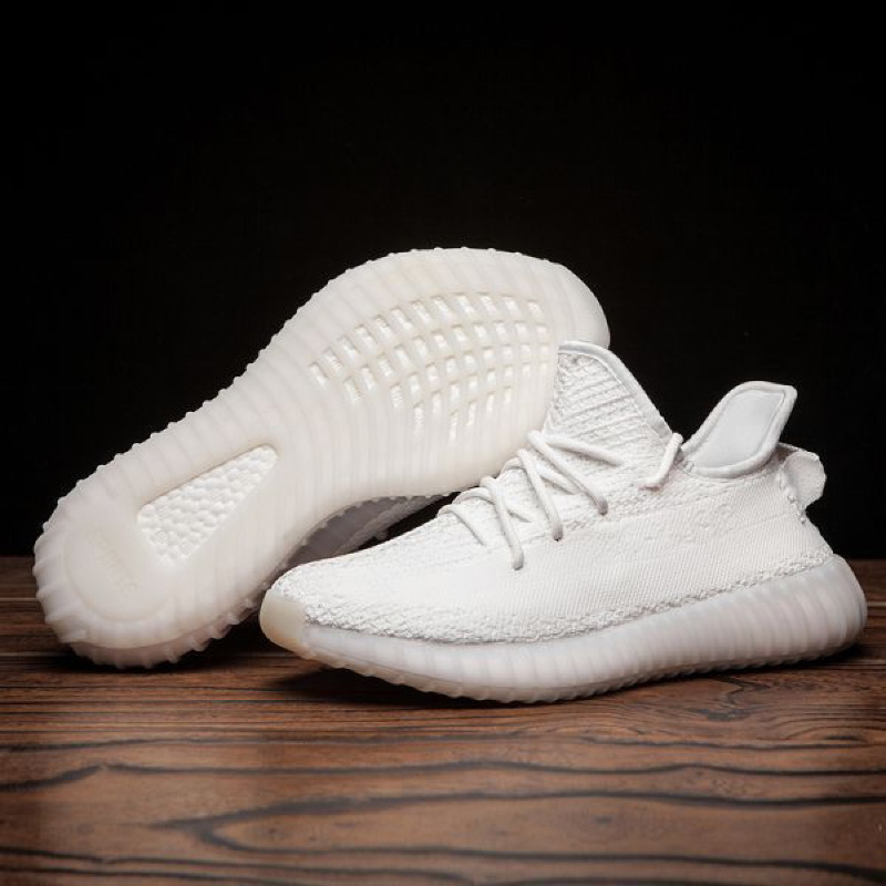 🔥現貨 Adidas 愛迪達 Yeezy Boost 350 V2 全白 男女 椰子鞋 大碼