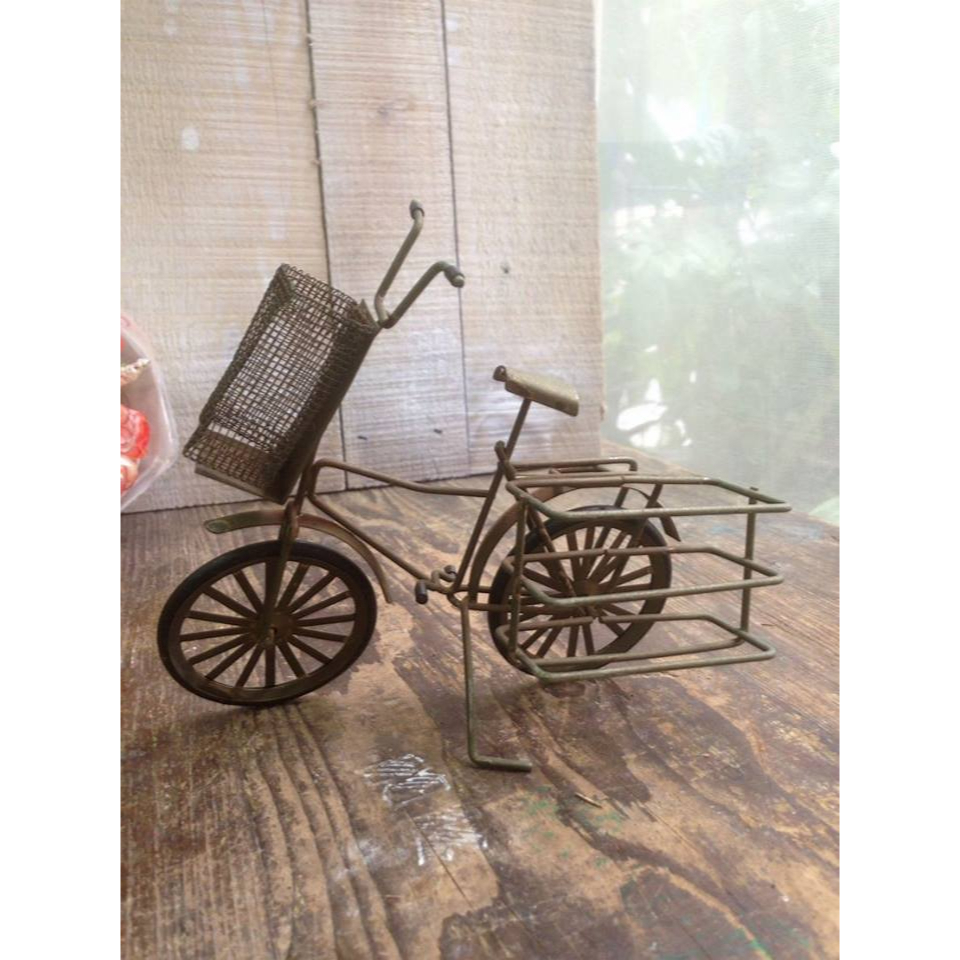 老件收藏🎀日本拉麵箱式腳踏車模型| 模型 | 【懷舊擺飾拍片道具】