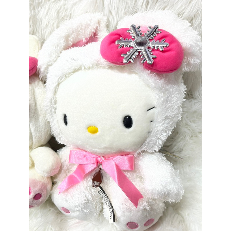 日本進口Hello Kitty北海道限定大型高35雪兔❄️娃娃