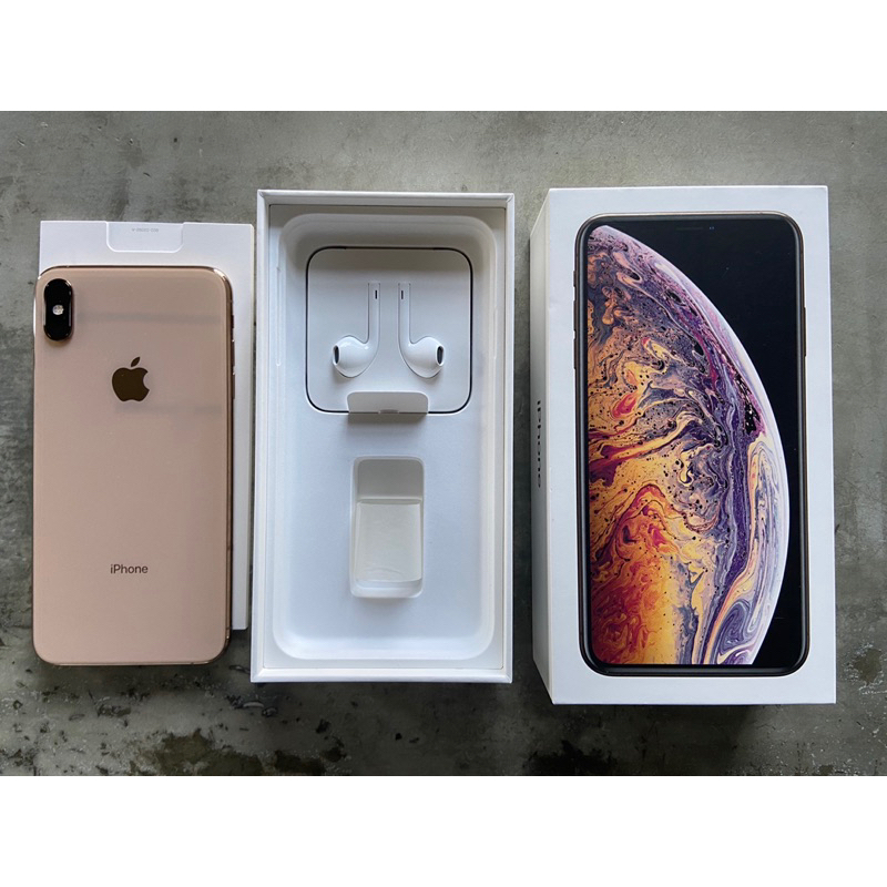 iPhone XS Max 64G 玫瑰金 二手 九成近全新