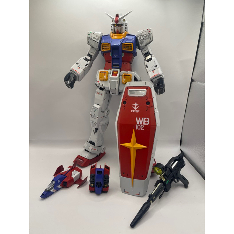 PG 1/60 初鋼 代工 萬代 模型 PG 1/60 Rx 78-2 初鋼 鋼彈 塗裝