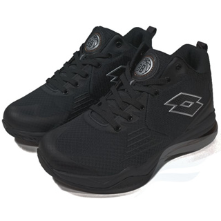LOTTO FLY POWER B220 高筒氣墊籃球鞋 透氣鞋墊 黑LT3AMB8160