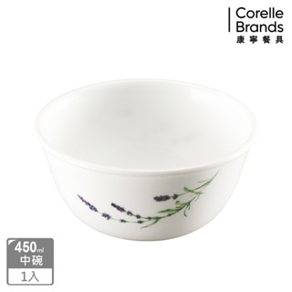 【美國康寧 CORELLE】薰衣草園450ml中式碗