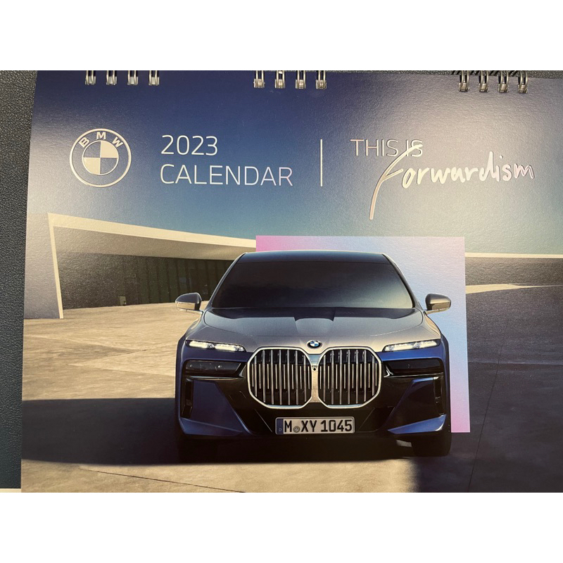 BMW 2023月曆 全新