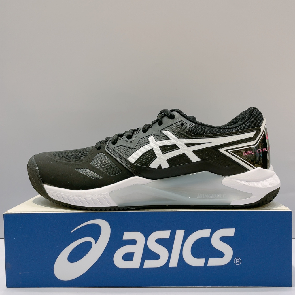 ASICS GEL-CHALLENGER 13 CLAY 男生 黑色 穩定 運動 網球鞋 1041A221-003
