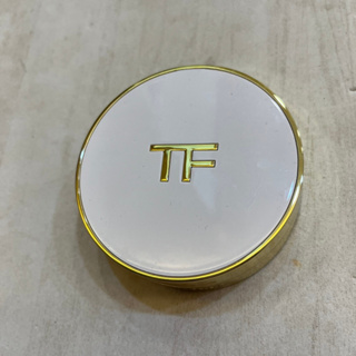 *舊愛二手* Tom Ford 氣墊粉餅 空盒 金白色 美妝 化妝 彩妝 TOMFORD TF 直徑7.5cm