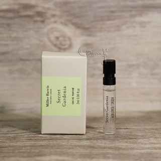 Miller Harris 恬謐花徑 Secret Gardenia 中性淡香精 2ml 可噴式 全新 試管香水