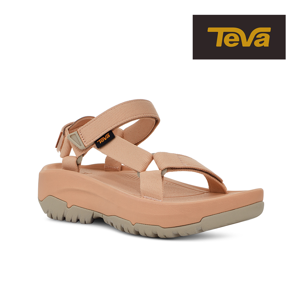 【TEVA】女 Hurricane XLT2 Ampsole 機能運動中厚底涼鞋雨鞋水鞋-楓糖色(原廠現貨)