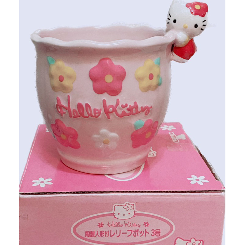 Hello Kitty 1998年早期花盆/花器