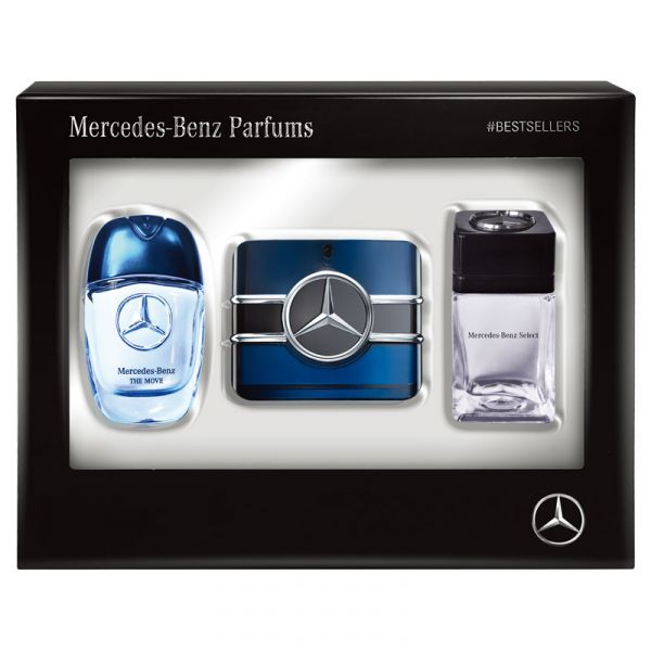 Mercedes-Benz 賓士香水 小香禮盒 ◆ 帝耀非凡7ml ◆ 星兆6ml ◆ 恆動之星7ml ◆ 全新正品 ◆