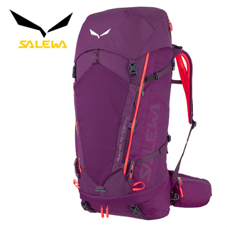 【SALEWA 義大利】ALP TREK 50+10 登山背包 女 深紫色｜健行背包 徒步旅行背包