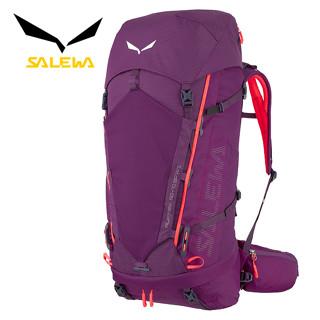 【SALEWA 義大利】ALP TREK 50+10 登山揹包 女 深紫色｜健行揹包 徒步旅行揹包