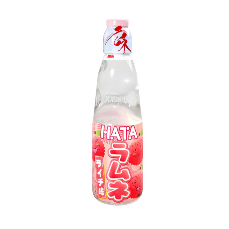 HATA哈達 彈珠汽水-荔枝風味 200ml【Donki日本唐吉訶德】