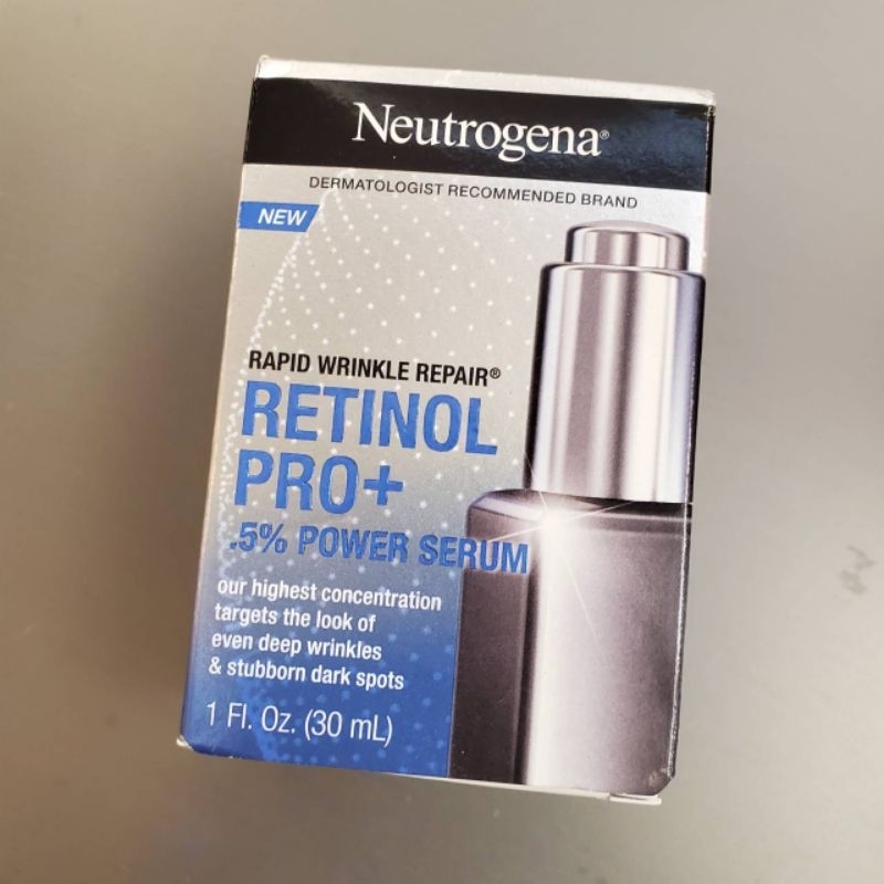 露得清Neutrogena 實證抗老精華濃縮A醇Rapid Wrinkle Repair Serum 0.5%