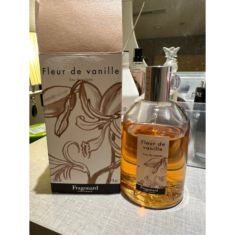 Fragonard   Fleur De Vanille 法國骨灰級香水 ,中文名－花宮娜 香草淡香水 ,分享噴瓶5ml