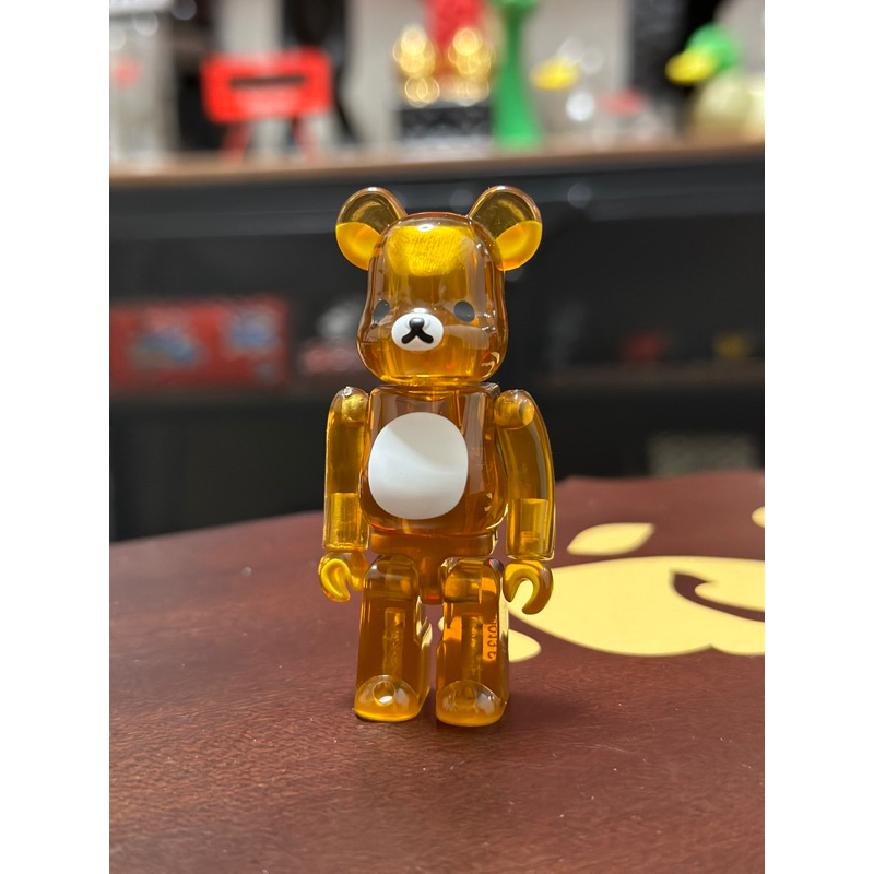 Be@rbrick 透明拉拉熊100%