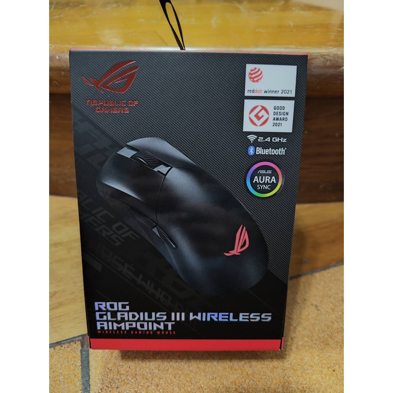 ASUS ROG GLADIUS III WIRELESS AIMPOINT 無線滑鼠 公司貨