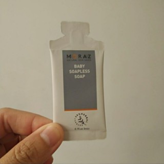 【全新買就送小禮】MORAZ 茉娜姿 嬰兒植物精華浴膚乳3ml 隨身包 試用組 旅行組 便宜賣