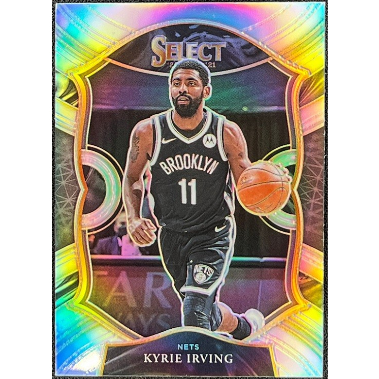 NBA 球員卡 Kyrie Irving 2020-21 Select Silver Prizm 銀亮