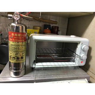 臺灣製造滅火器白鐵瓶裝FK-5-1-12氣體滅火器Novec1230海龍滅火器 家用滅火器可滅電器火災 不導電無殘留