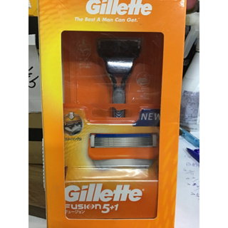 吉列Gillette鋒隱刮鬍刀 1刀架5刀頭（1刀頭已安裝在刀架上4刀頭放在補充包內)