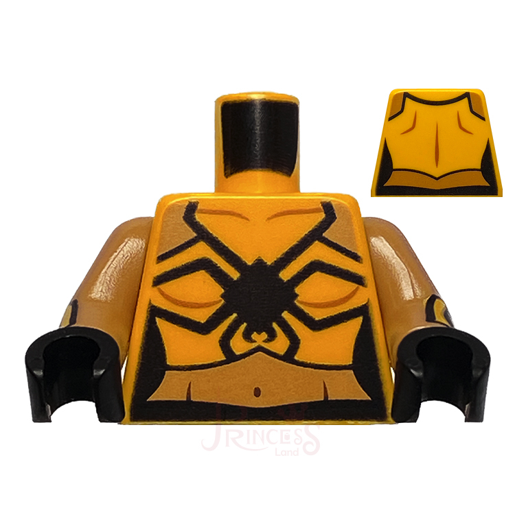 公主樂糕殿 LEGO 70907 DC 超級英雄 狼蛛 身體 亮橙色 973pb2629c01 A223