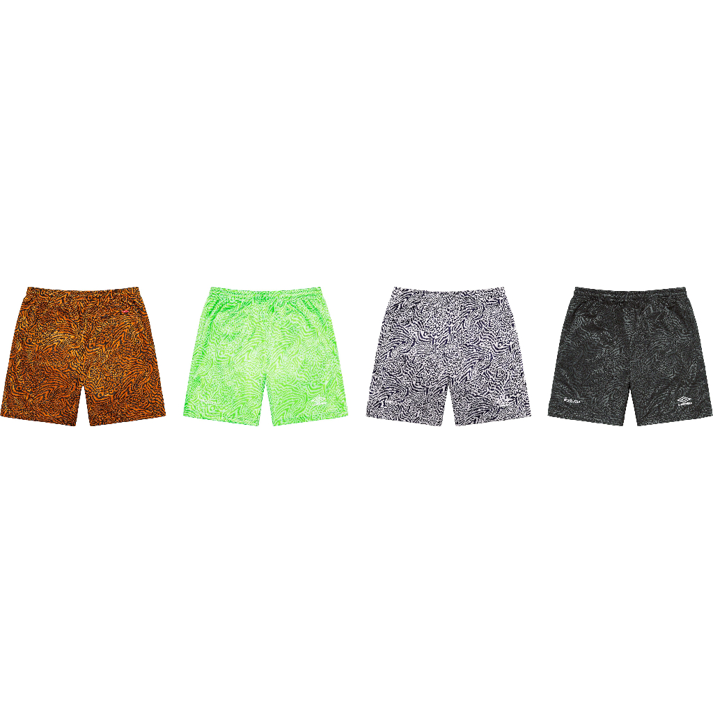 【紐約范特西】預購 SUPREME SS23 UMBRO JACQUARD ANIMAL PRINT SOCCER足球褲