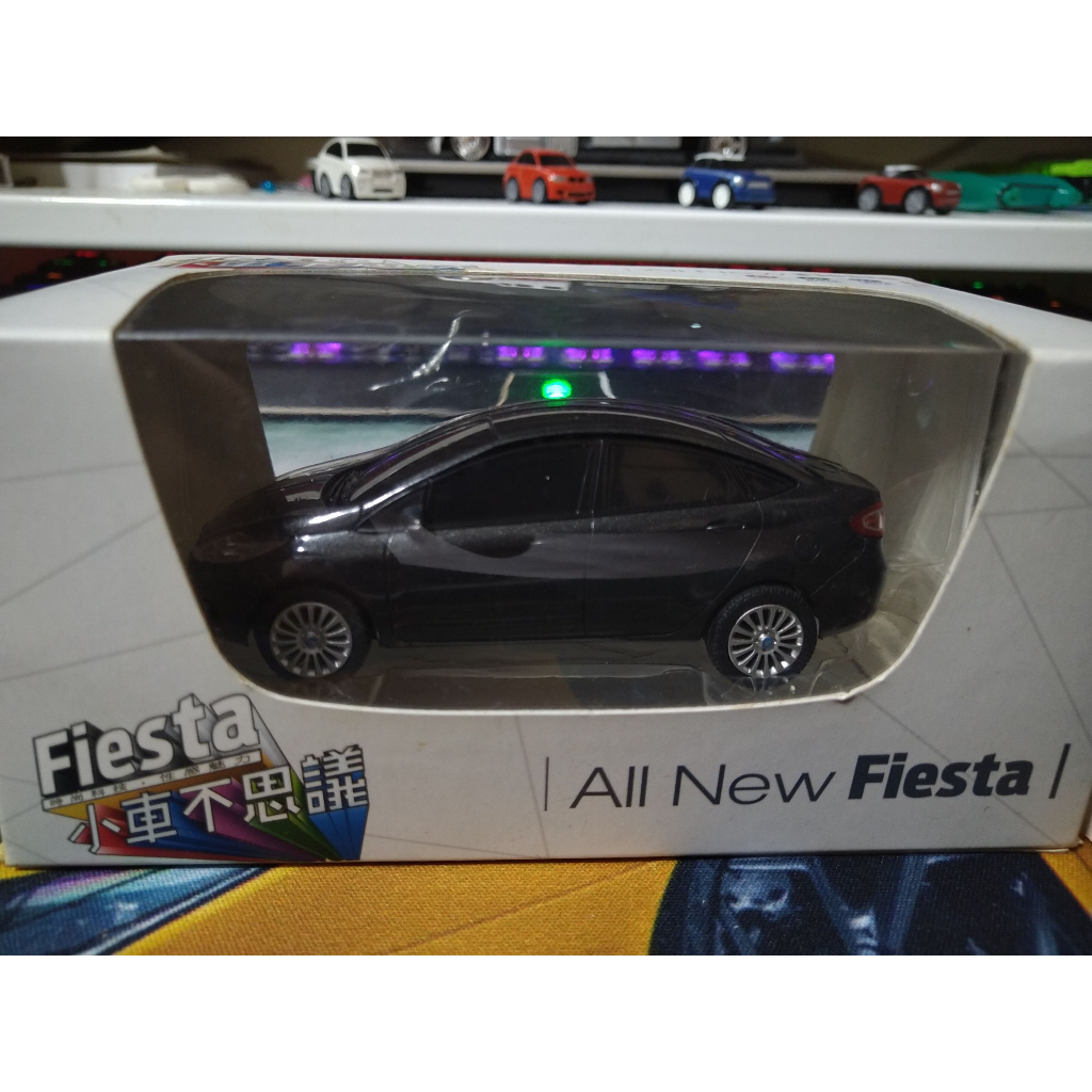 福特 Fiesta 原廠模型 1/43 黑色