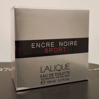 全新中文標籤正品 LALIQUE萊儷 ENCRE NOIRE SPORT 黑澤男性運動淡香水100ml