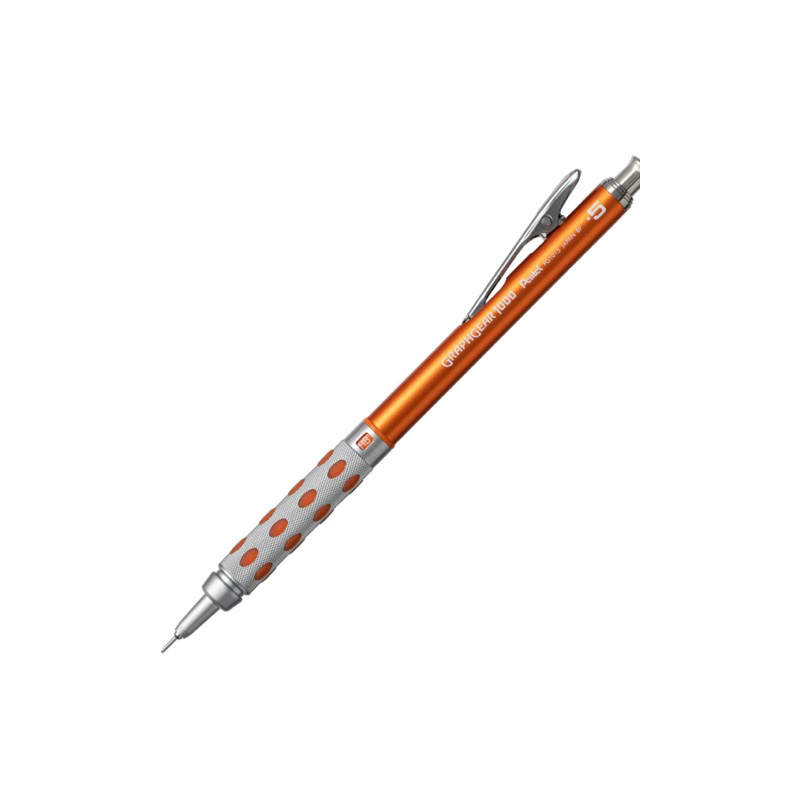 絕版 日本 Pentel GRAPHGEAR 1000 2018限定 橘色 自動鉛筆 製圖筆 GG1000 GG1005