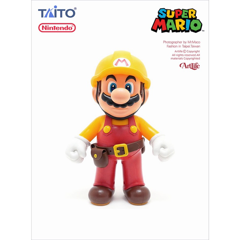 TAITO 2015 Nintendo 日版 SUPER MARIO MAKER 超級瑪利歐創作家 瑪利歐 景品 二手