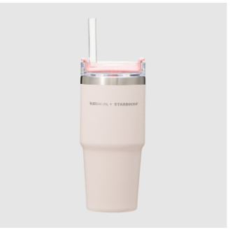 日本 星巴克 🌸 櫻花 Starbucks x STANLEY Quencher 3用途不鏽鋼隨行杯 2023 粉紅色
