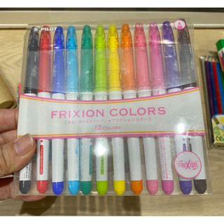 全新未使用 PILOT百樂 FriXion Colors 魔擦樂樂筆 12色 可擦麥克筆