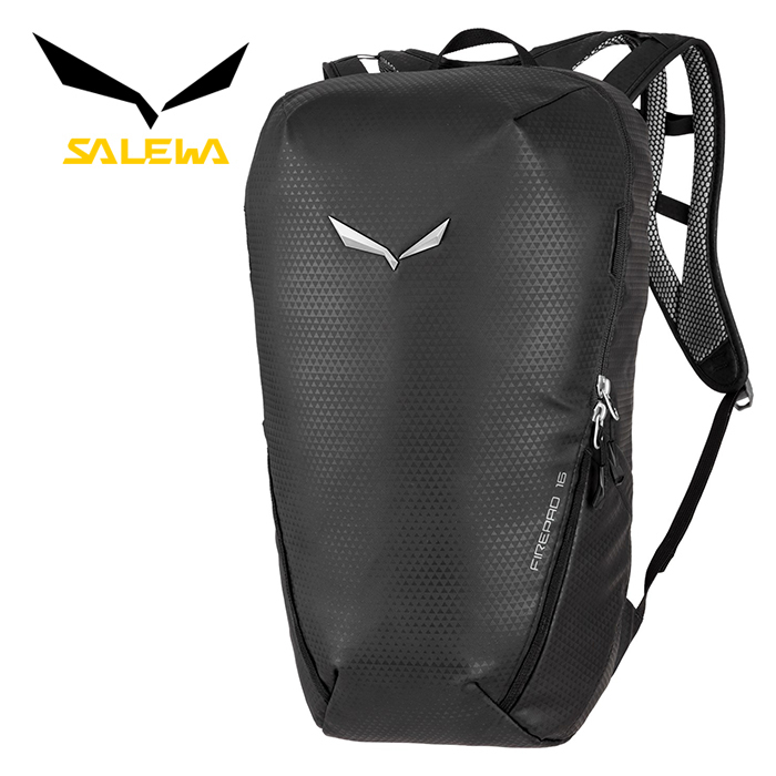 【SALEWA 義大利】FIREPAD 16 多功能運動背包 黑色｜城市背包 通勤背包 電腦背包