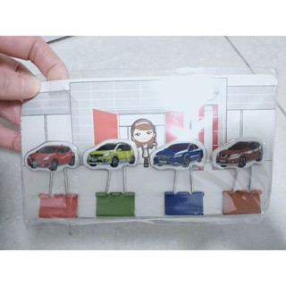 NISSAN汽車造型 NISSAN紀念夾 NISSAN文具用品 TIIDA LIVINA SENTRA X-TRAIL