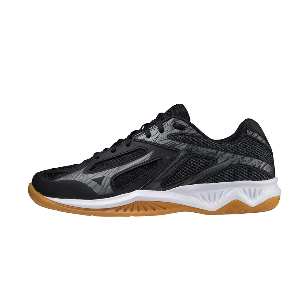 MIZUNO THUNDER BLADE 3 男 排球鞋 黑灰 2.5E  V1GA217006 【S.E運動】